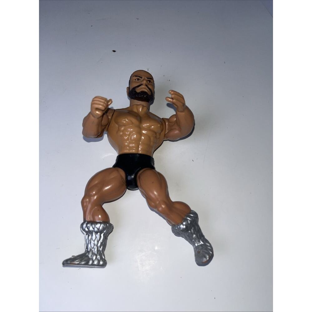 Vtg 1980s Wrestlers of the World Tennessee Terry Sparkle Action Figure Wrestling